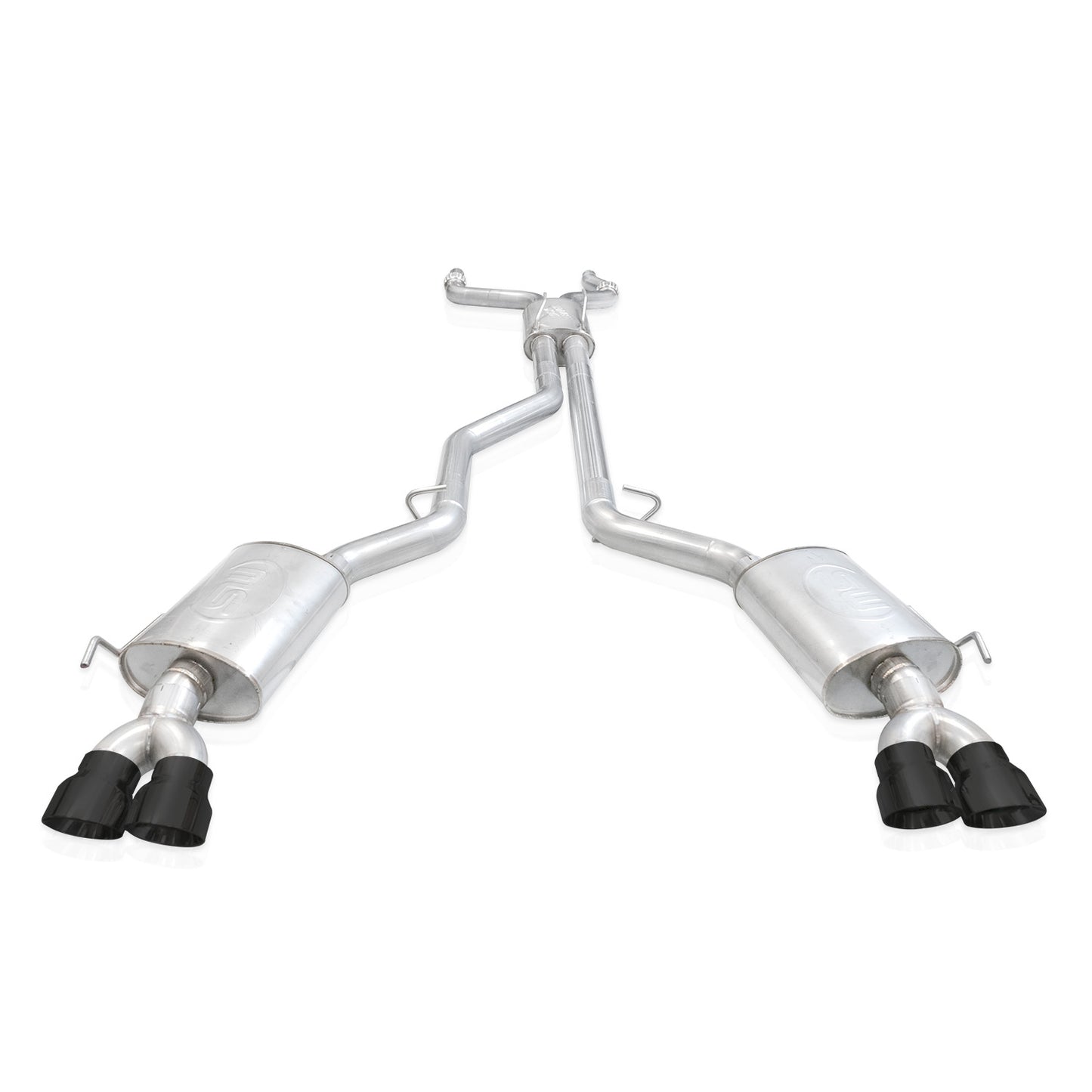 Stainless Works FECB for 20-24 Ford Explorer Catback - Polished Tips