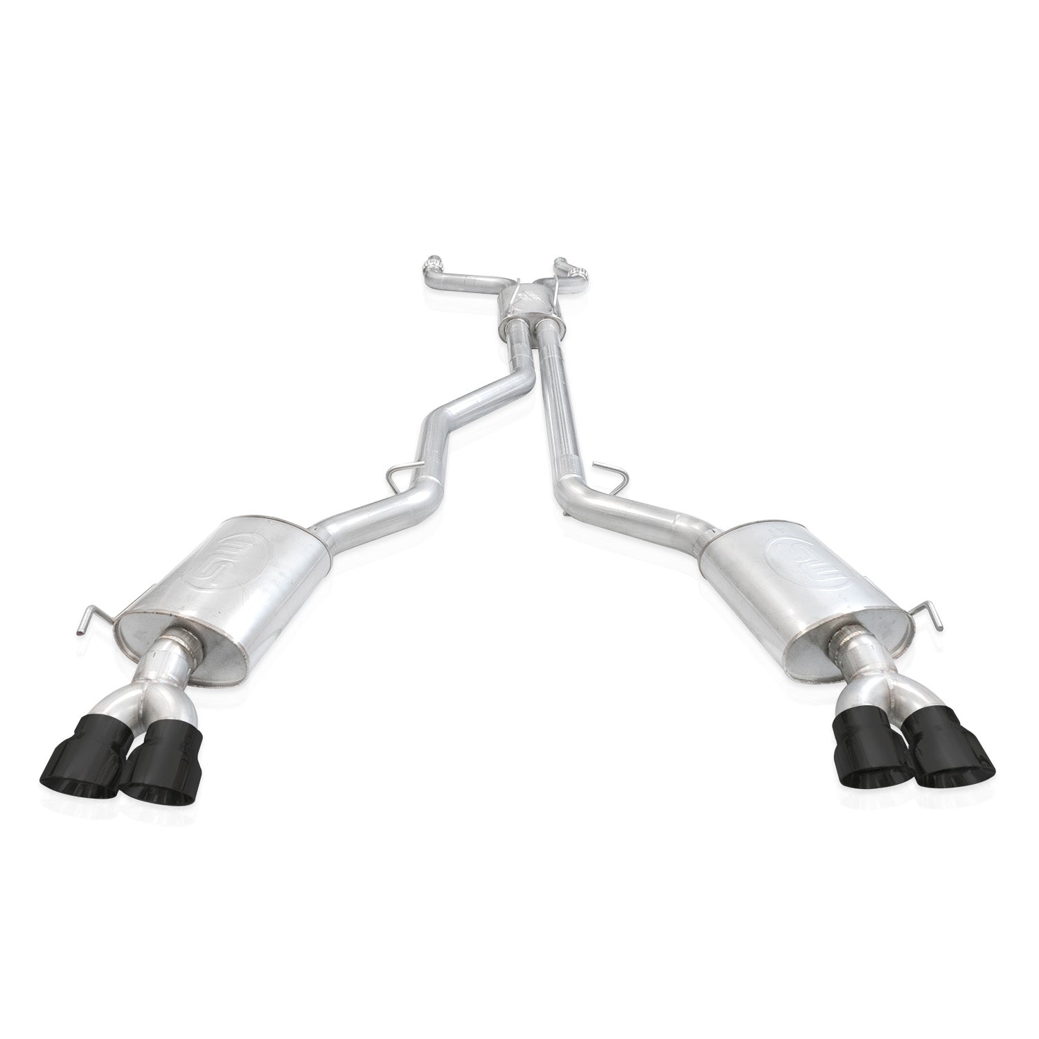 Stainless Works FECB for 20-24 Ford Explorer Catback - Polished Tips