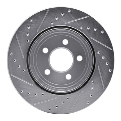 DFC D&S Silver Brake Rotor (REAR RIGHT): Chrysler 300 (05-23)