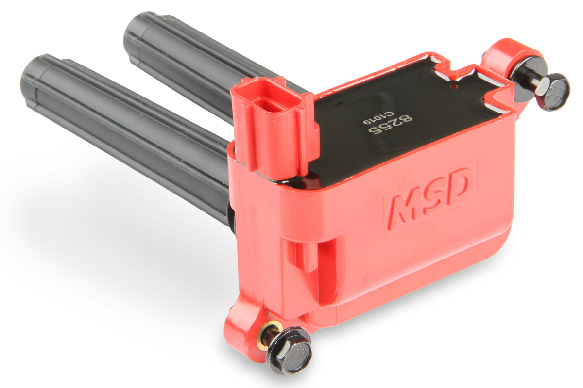 MSD 82558 Ignition Coils 2005-2020 Hemi 5.7L/6.1L/6.2L/6.4L engines, Red, 8-Pack