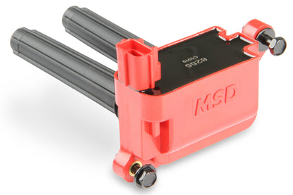 MSD 82558 Ignition Coils 2005-2020 Hemi 5.7L/6.1L/6.2L/6.4L engines, Red, 8-Pack
