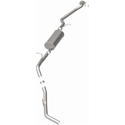 BRExhaust Stainless Steel Direct-Fit Replacement Exhaust System 116-0509