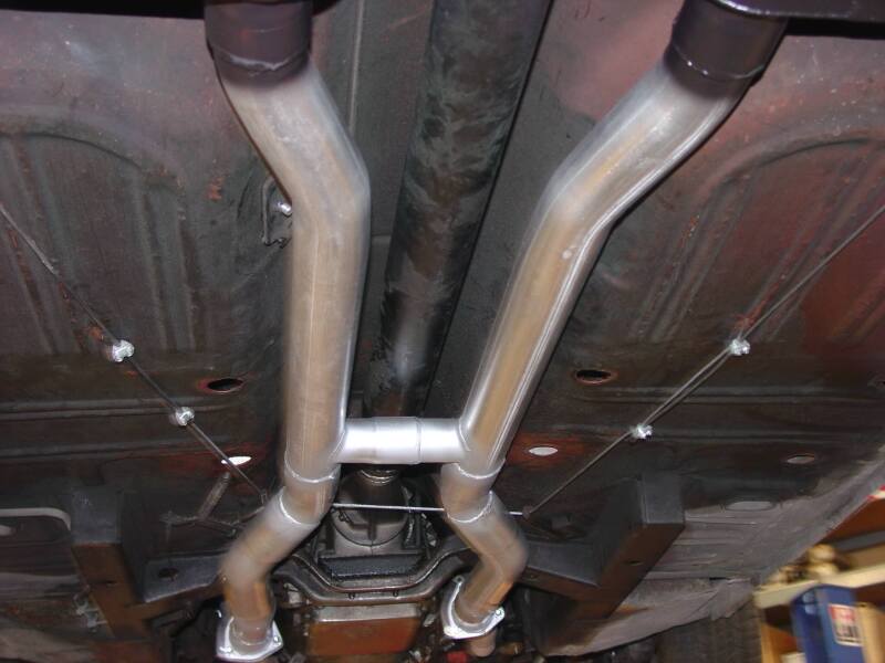 Flowmaster American Thunder Thru Valance Exhaust For Ford Mustang 64-73 (17281)