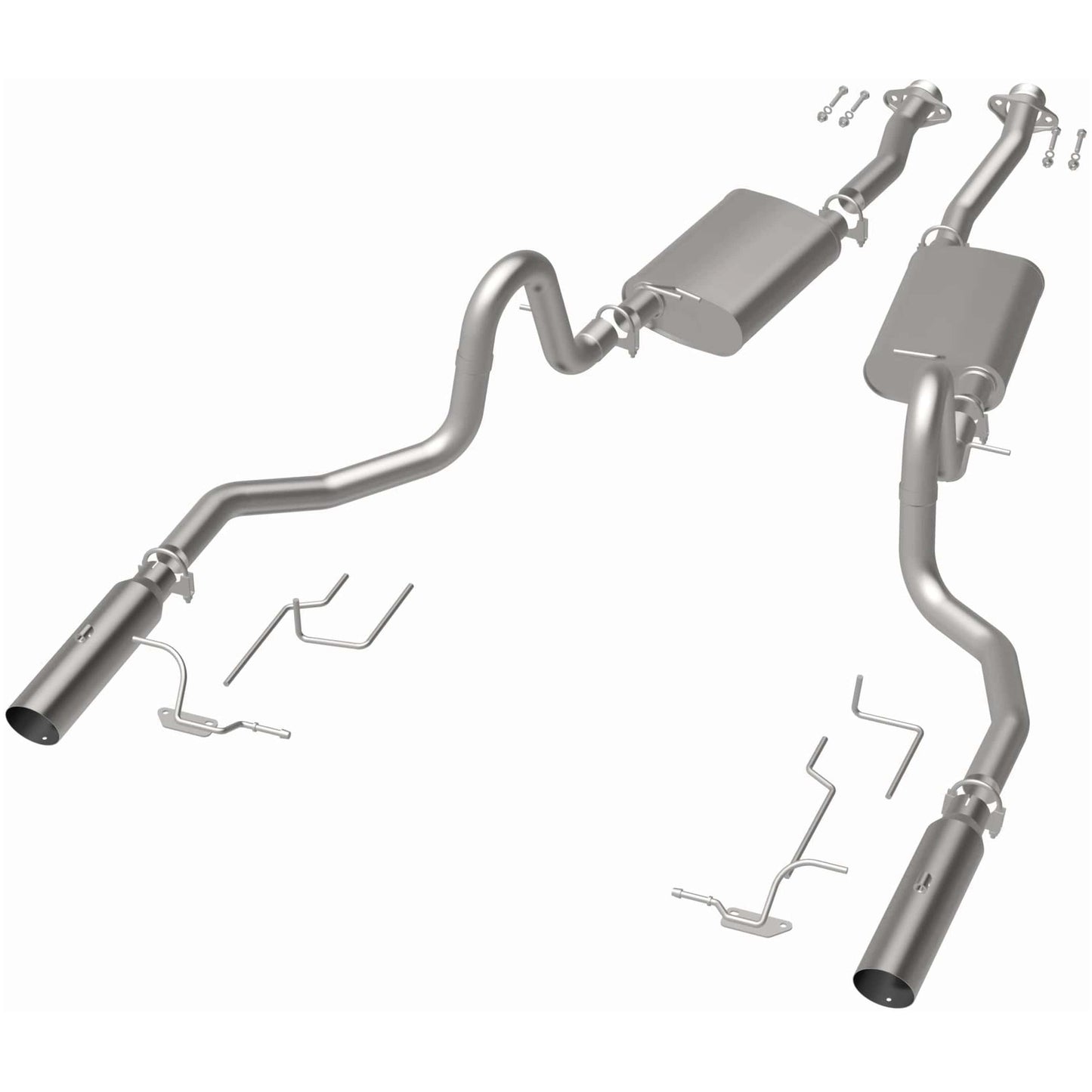 BRExhaust 1994-1998 Ford Mustang Direct-Fit Replacement Exhaust System