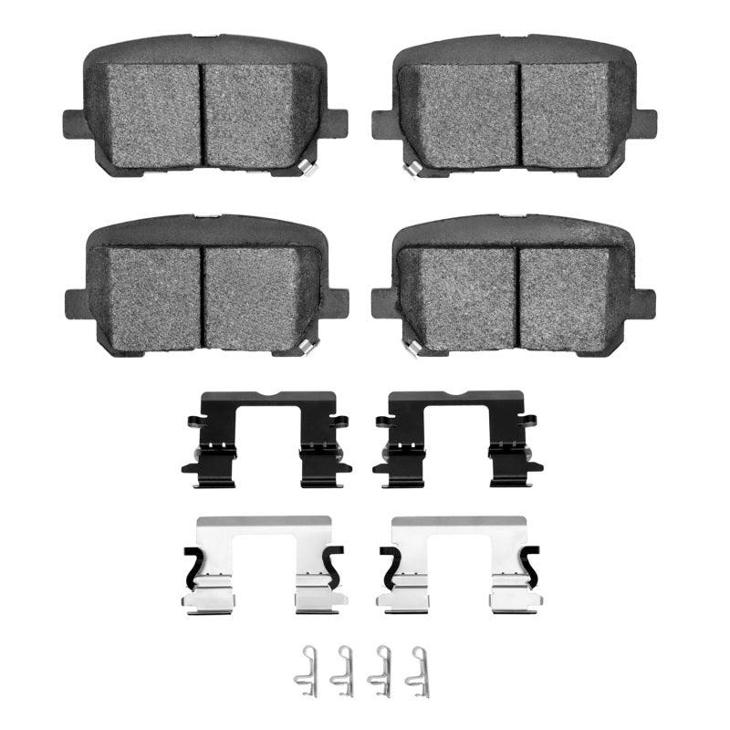 DFC 4000 HybriDynamic Rear Brake Pads: Dodge Charger (14-23) w/ Hardware