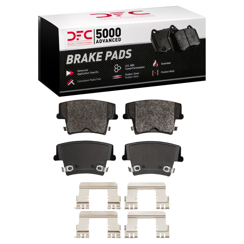 DFC Semi-Metallic Rear Brake Pads & Hardware Kit (REAR): Chrysler 300 (05-18)
