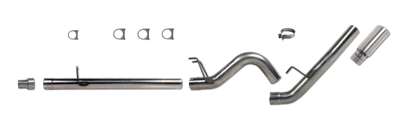 Diamond Eye 4in DPF-BACK SGL Exhaust | Ford F250/350 08-10 (K4360A)