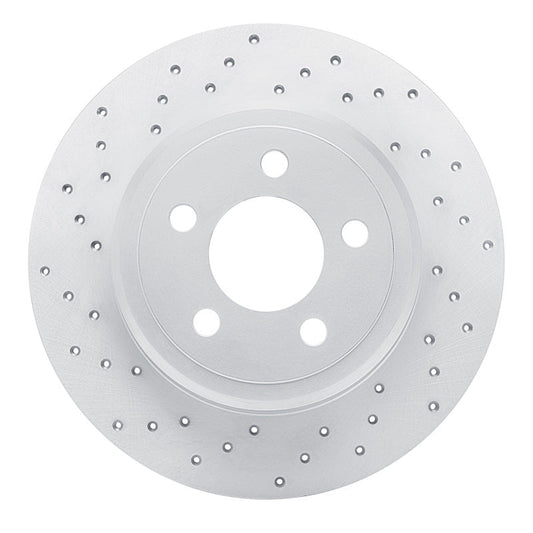 DFC Rear Left D&S Geoperformance Brake Rotor: Chrysler 300 (05-23)