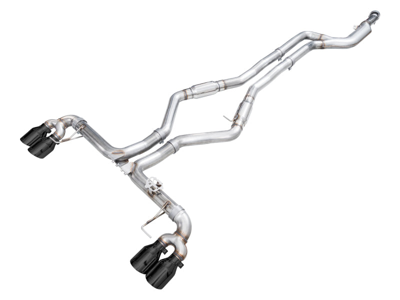 AWE 3020-43240 Track Exhaust Diamond Black Tips for 2022-2026 BMW M240i