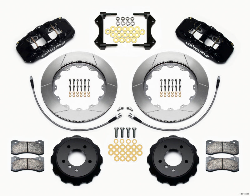 Wilwood Aero6 Front Hat Kit 14.00 | BMW E90 Series (95-13) (140-13582)