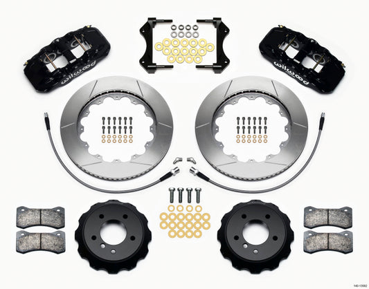 Wilwood Aero6 Front Hat Kit 14.00 | BMW E90 Series (95-13) (140-13582)