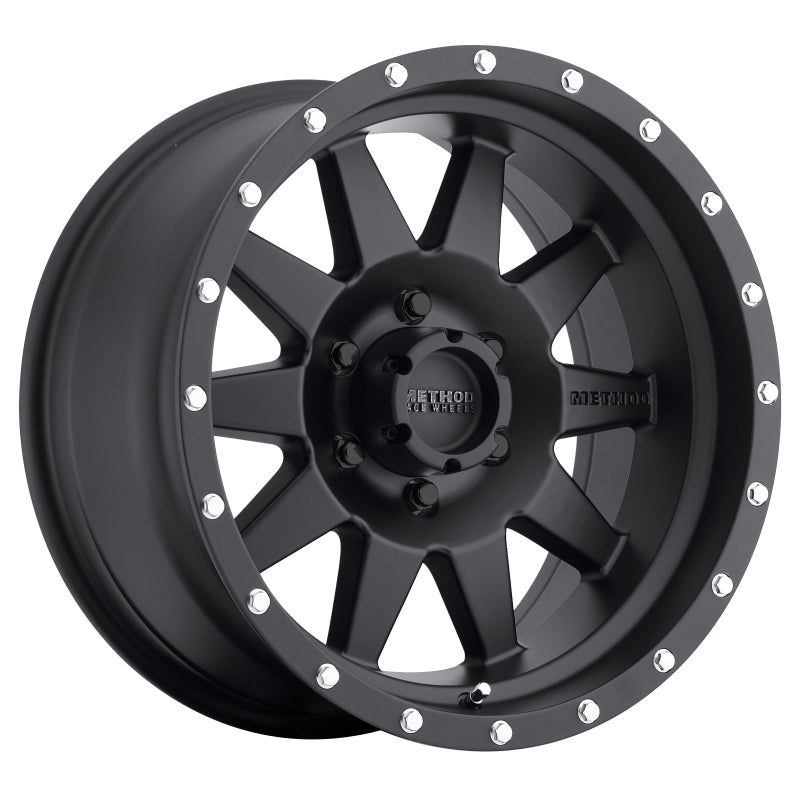 (set of 4) Method Wheels MR301 Matte Black | 18x9" +18mm | 6x135mm Wheel