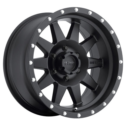 (set of 4) Method Wheels MR301 Matte Black | 18x9" +18mm | 6x135mm Wheel