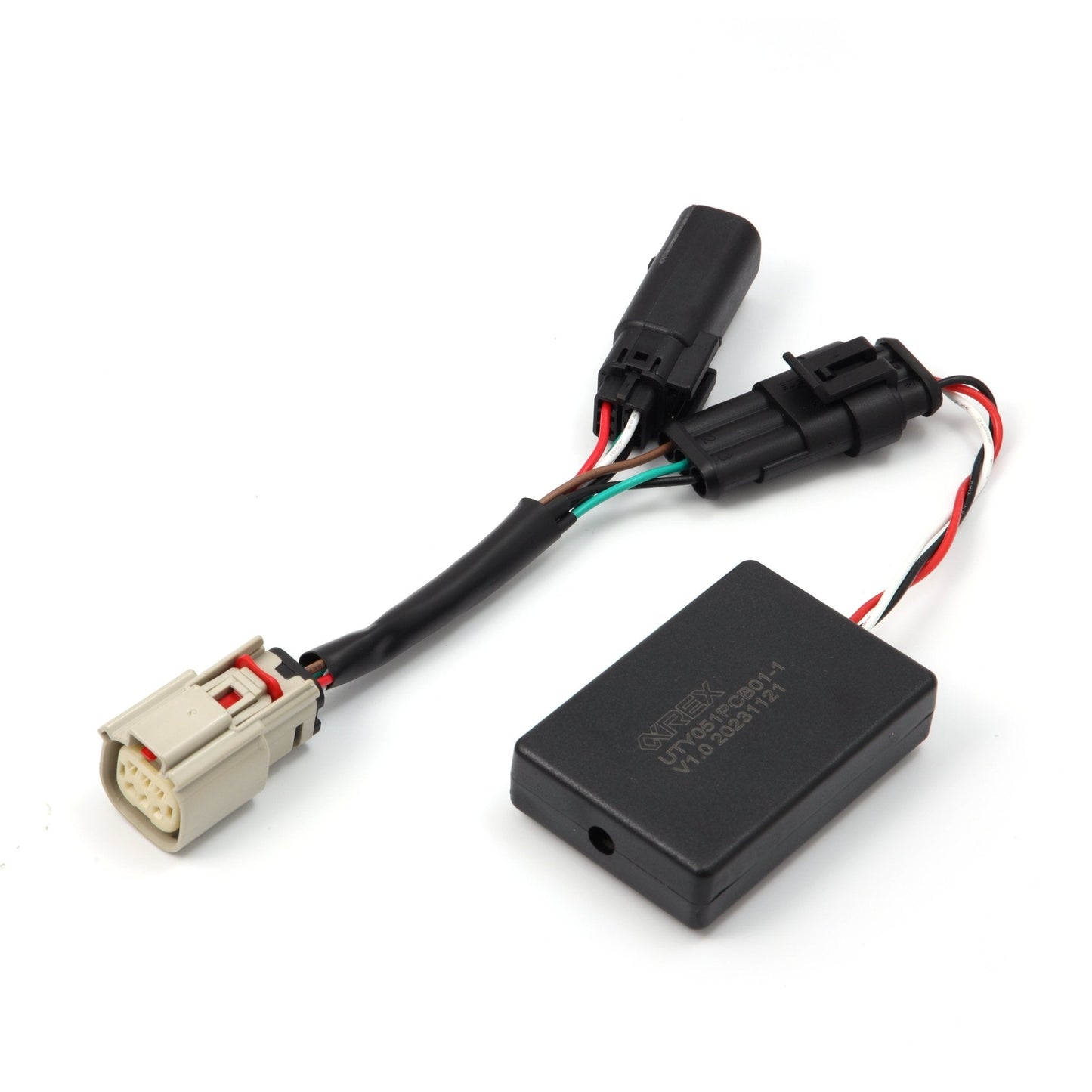 AlphaRex For 16-18 Silverado 1500 / 17-19 Silverado 2500HD/3500HD/ 17-19 GMC Sierra 1500/2500/3500 with stock LED tail lights to AlphaRex LUXX-Series Tail Lights Converters