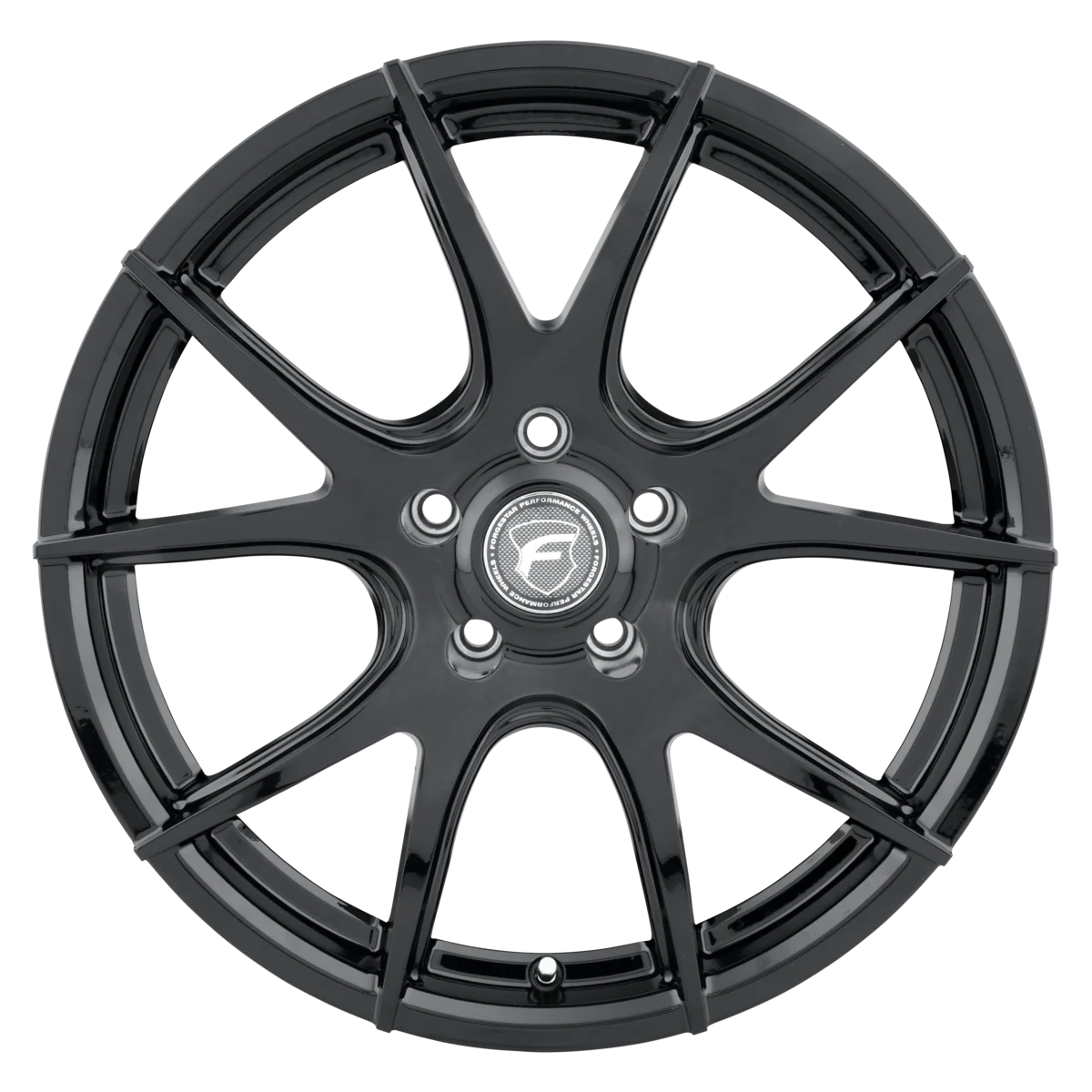 Forgestar CF5V Gloss Black | 18x12" +50mm | 5x120mm Wheel