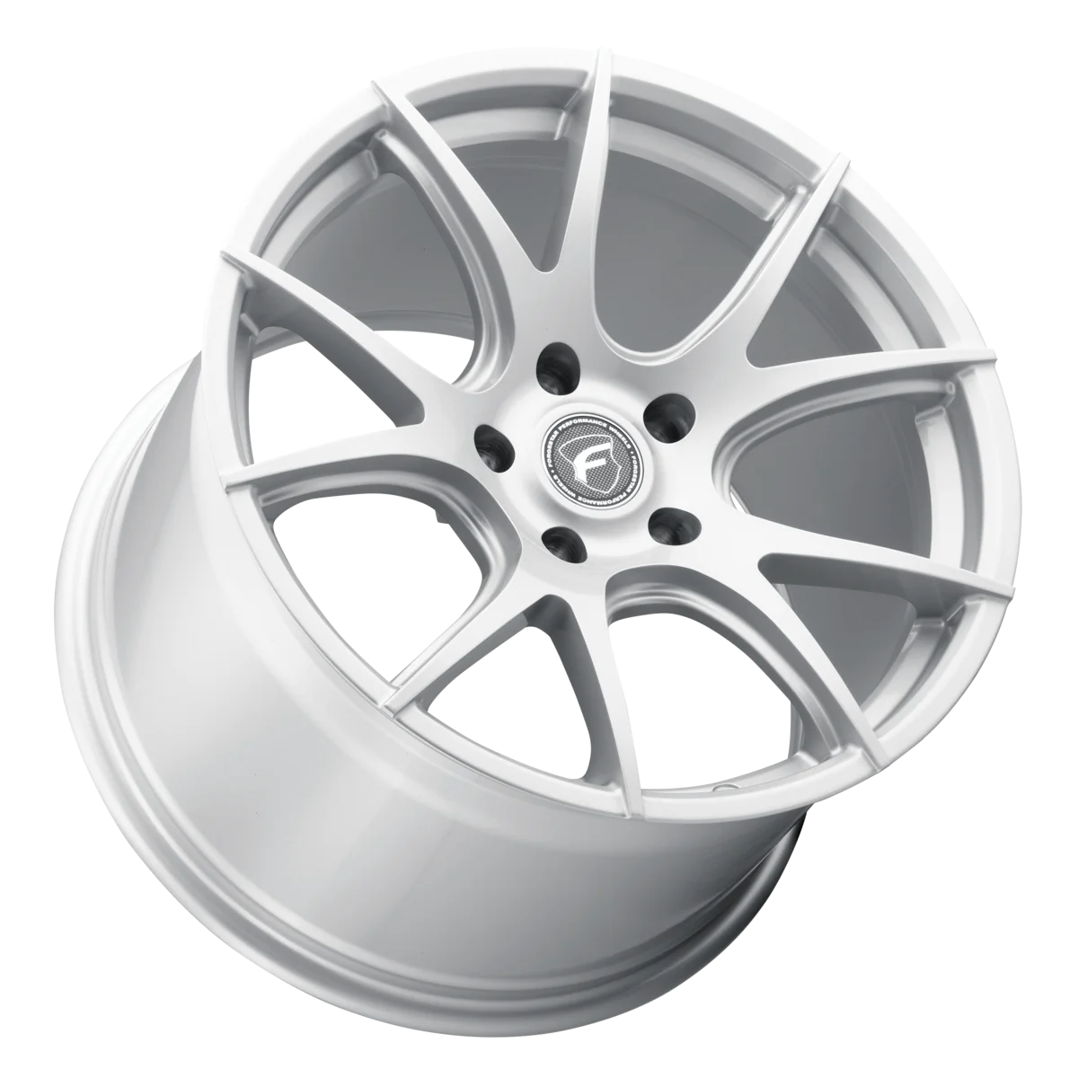 Forgestar CF5V Gloss Silver | 20x9.5" +20mm | 5x114.3mm Wheel