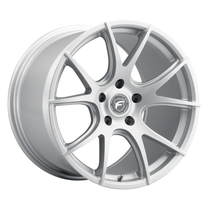 Forgestar CF5V Gloss Silver | 18x10" +28mm | 5x120mm Wheel