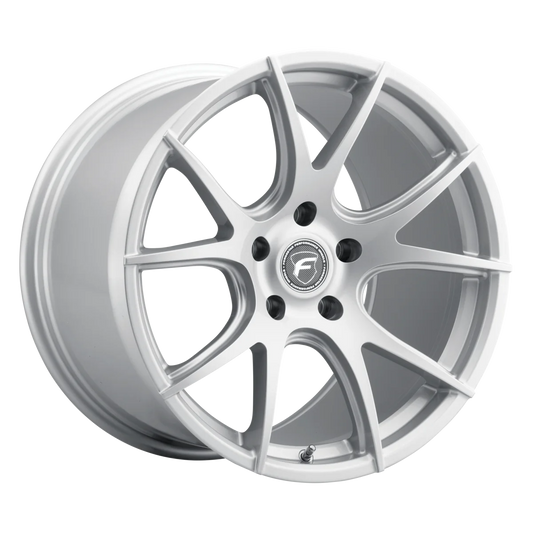 Forgestar CF5V Gloss Silver | 18x9" +35mm | 5x114.3mm Wheel