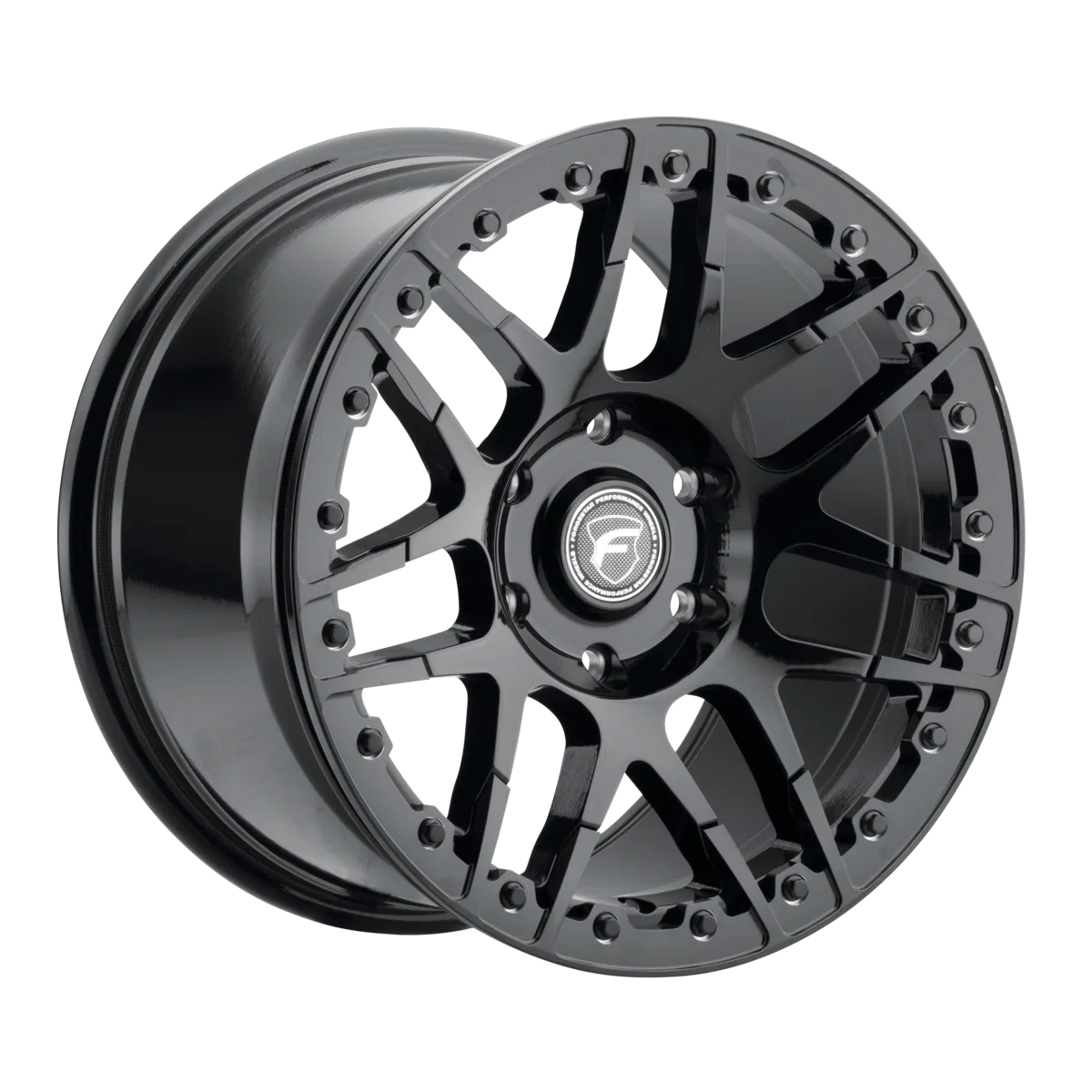 Forgestar F14 Beadlock Gloss Black | 17x10" +42mm | 6x135mm Wheel