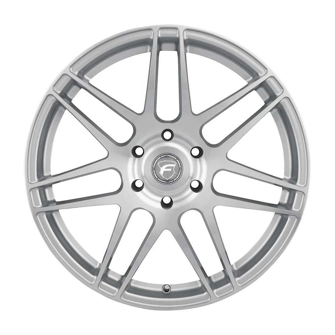Forgestar F14 Drag Silver Machined | 20x7" +13mm | 6x135mm Wheel