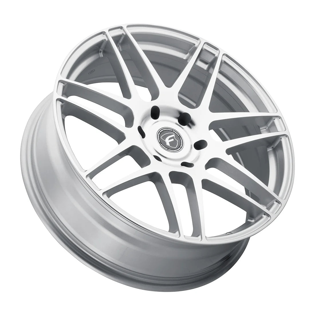 Forgestar F14 Drag Silver Machined | 20x7" +13mm | 6x135mm Wheel