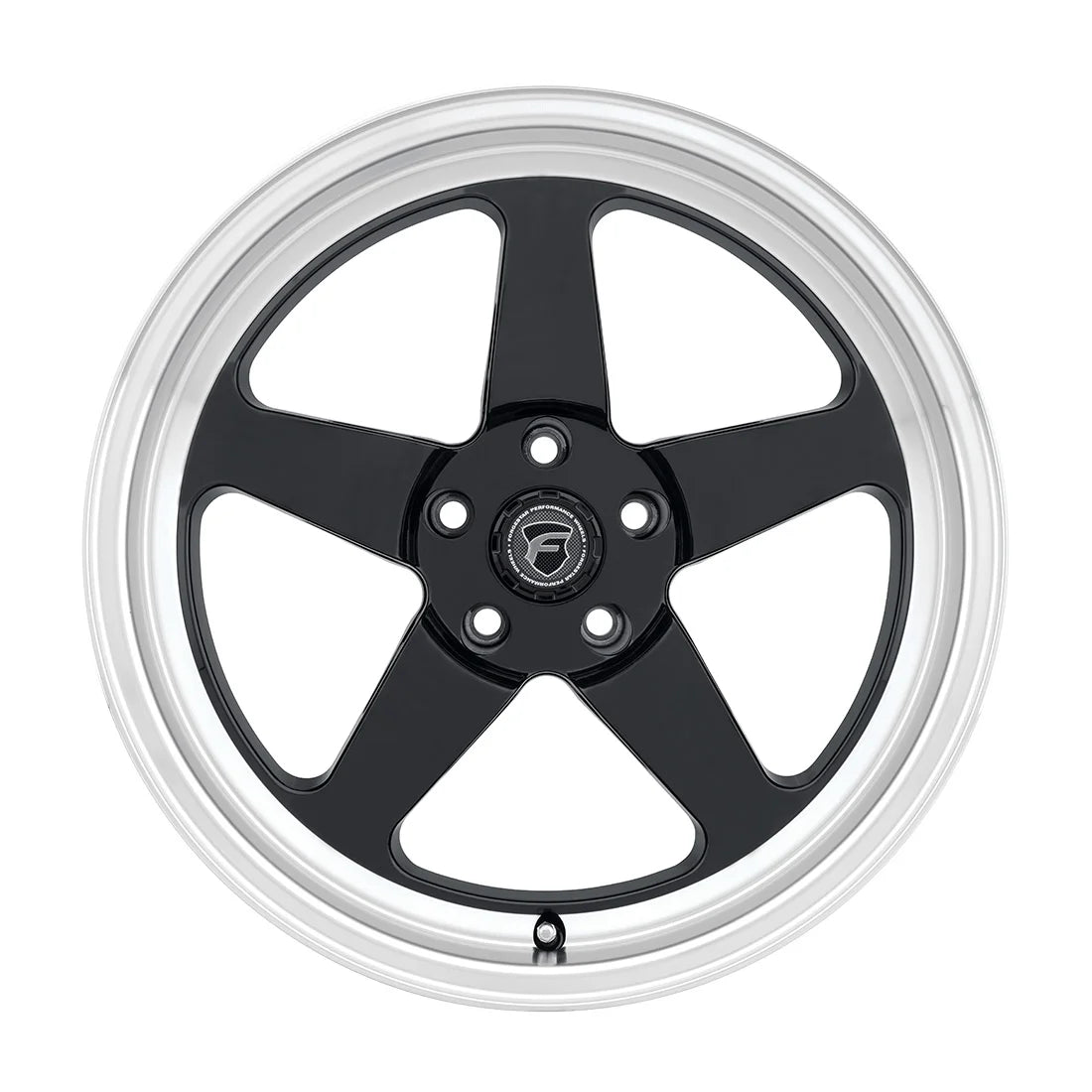 Forgestar D5 Drag Gloss Black Machined | 17x5" -26mm | 5x120mm Wheel
