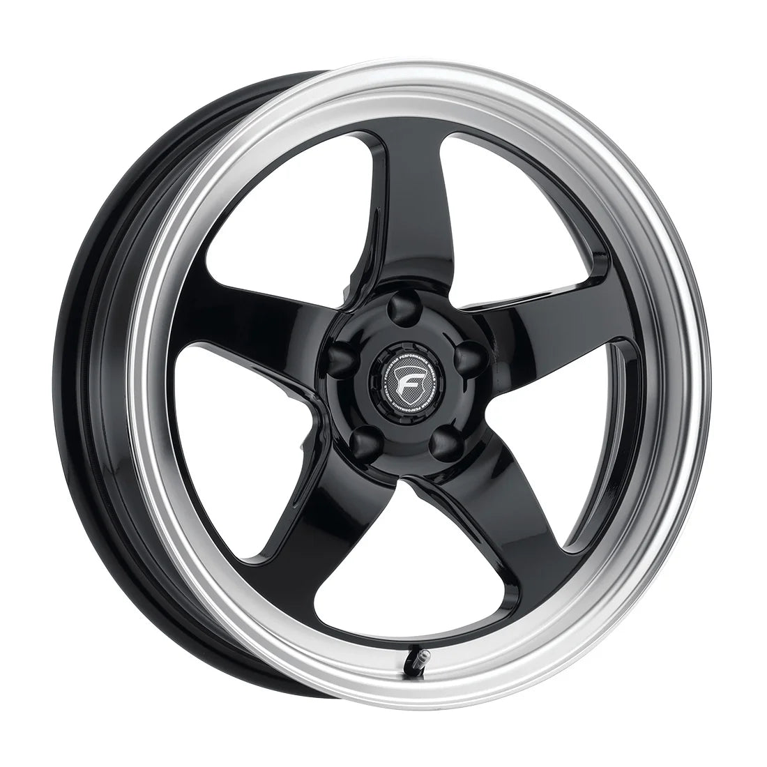 Forgestar D5 Drag Gloss Black Machined | 17x5" -19mm | 5x139.7mm Wheel