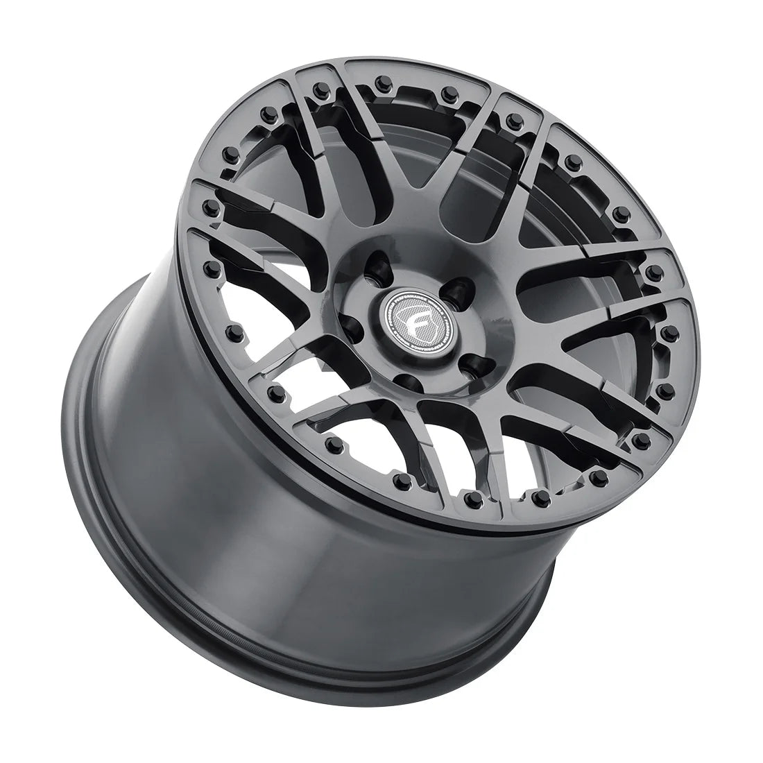 Forgestar F14 Beadlock Gloss Anthracite | 15x10" +50mm | 5x120mm Wheel