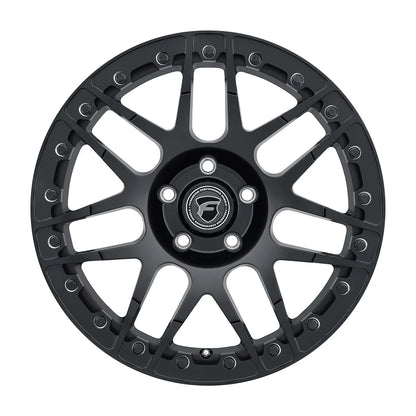 Forgestar F14 Beadlock Satin Black | 17x11" +43mm | 5x120mm Wheel