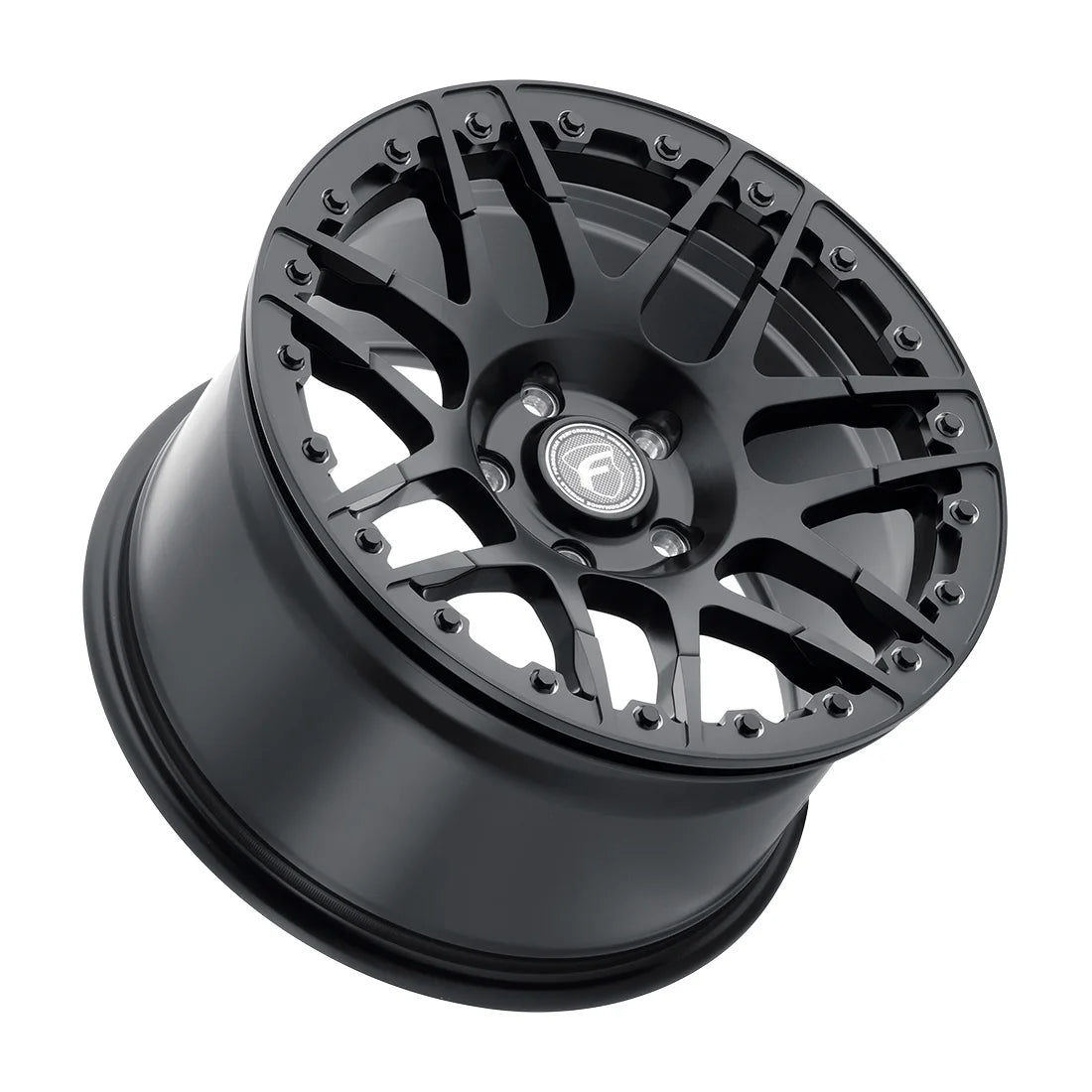 Forgestar F14 Beadlock Satin Black | 15x10" +45mm | 5x120mm Wheel