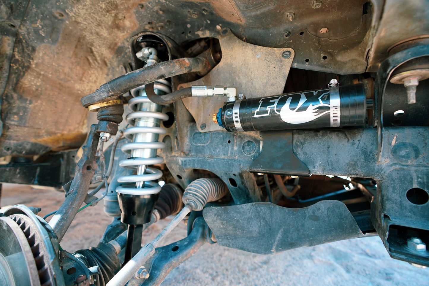 Fox 2.5 Factory Series Coilovers & Shocks w/ DSC Reservoirs Set w/0-3" lift - 2007-2021 Toyota Tundra 4WD RWD w/UCA