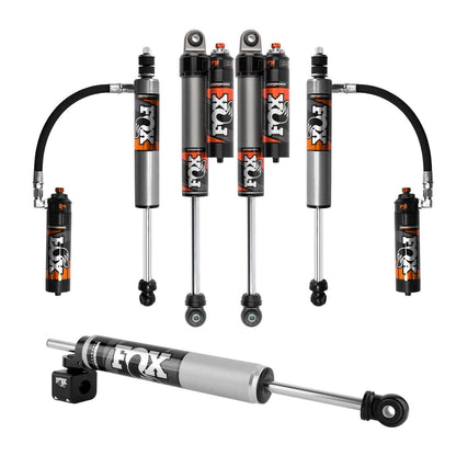 FOX 2.5 Perf Elite Adj. w/ Reservoir Shocks Set w/4-6" lift - 2017-2023 Ford F-250 Super Duty 4WD