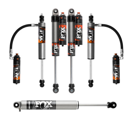 FOX 2.5 Perf Elite Adj. w/ Reservoir Shocks Set w/2-3.5" lift - 2017-2023 Ford F-250 Super Duty 4WD