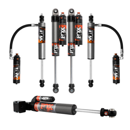 FOX 2.5 Perf Elite Adj. w/ Reservoir Shocks Set w/4-6" lift - 2017-2023 Ford F-250 Super Duty 4WD