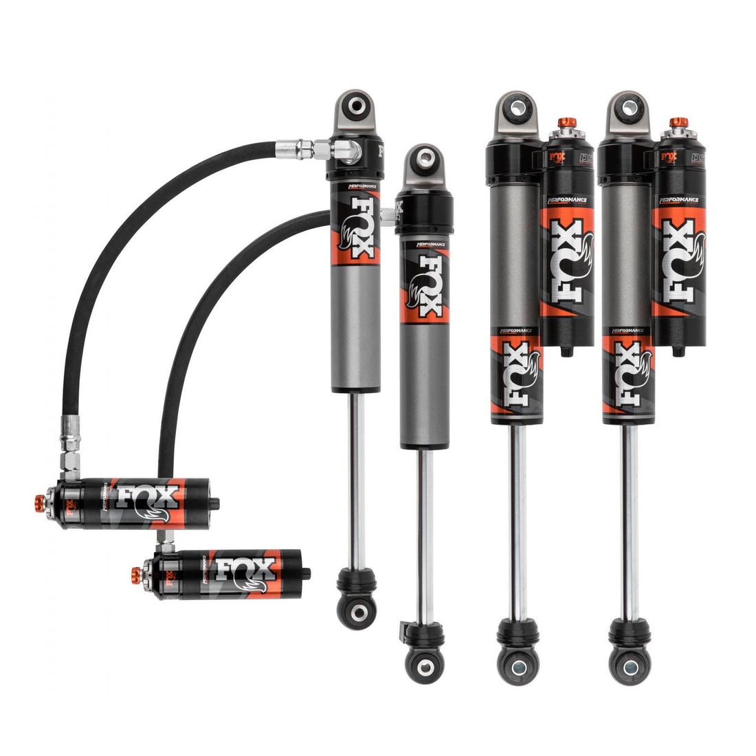 FOX 2.5 Perf Elite Adj. w/ Reservoir Shocks Set w/3.5-4" lift - 2020-2025 Jeep Gladiator