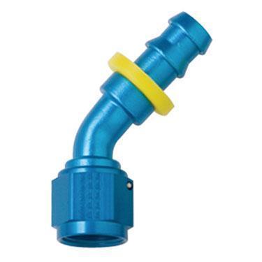 Fragola -6AN Series 8000 Push-Lite 45 Degree Hose End (204506)
