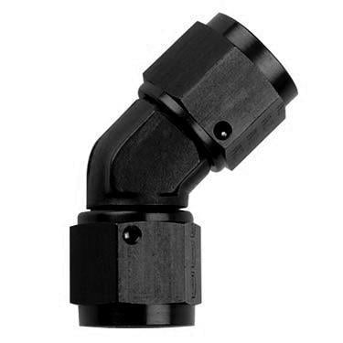 Fragola Aluminum -6AN Female 45 Degree Coupler Fitting (496206)