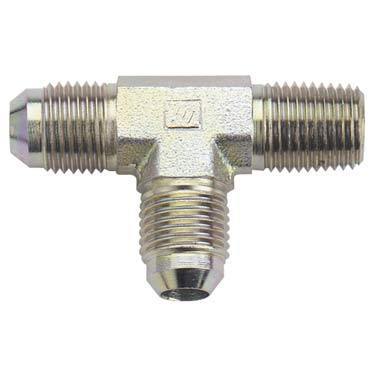 Fragola Steel -6AN Tee with 1/8" NPT Male On The Run (582606)