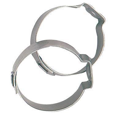 Fragola -6AN Push Lock Clamps - Pair (999156)