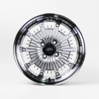 Mugen CF-48 Glory Labs Edition 15x7 +40 4x100 Silver (SET)