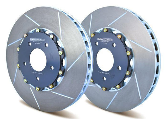 Girodisc 2-Piece Replacement Front Rotors | 1999-2006 Mitsubishi Evo 6/7/8/9 (A1-008)