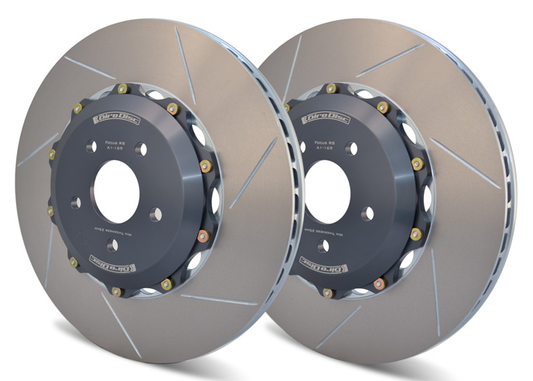 Girodisc Front 2pc Slotted Brake Rotors | 2015+ VW Golf R Mk7 (A1-171)