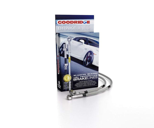 GoodRidge G-Stop Stainless Steel Brake Line Kit | 2003-2006 Mitsubishi Evolution 8/9 (26052)