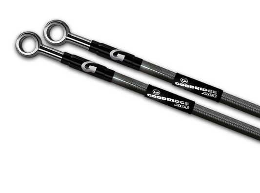 Goodridge Mitsubishi Lancer EVO IV 4 Line Brake Hose Kit (EXPORT LABELED)