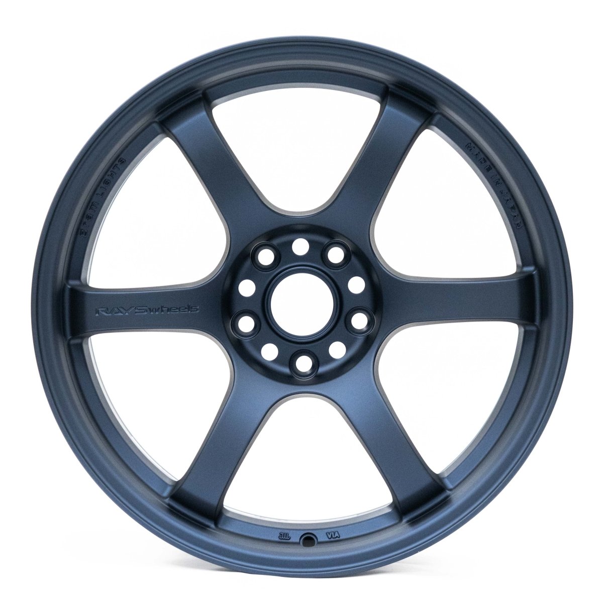 Gram Lights 57DR Overseas Limited 18X9.5 +38 5x114.3 Admiral Blue-WheelFlip