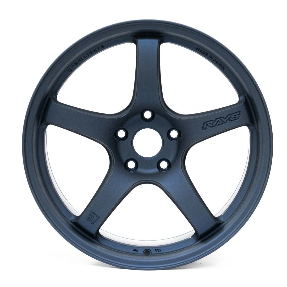 Gram Lights 57CR Overseas Limited 18X9.5 +38 5x114.3 Admiral Blue-WheelFlip