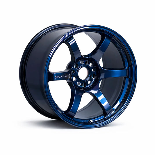Gram Lights 57DR 18x10.5 +22 5x114.3 Eternal Blue Pearl (SET)