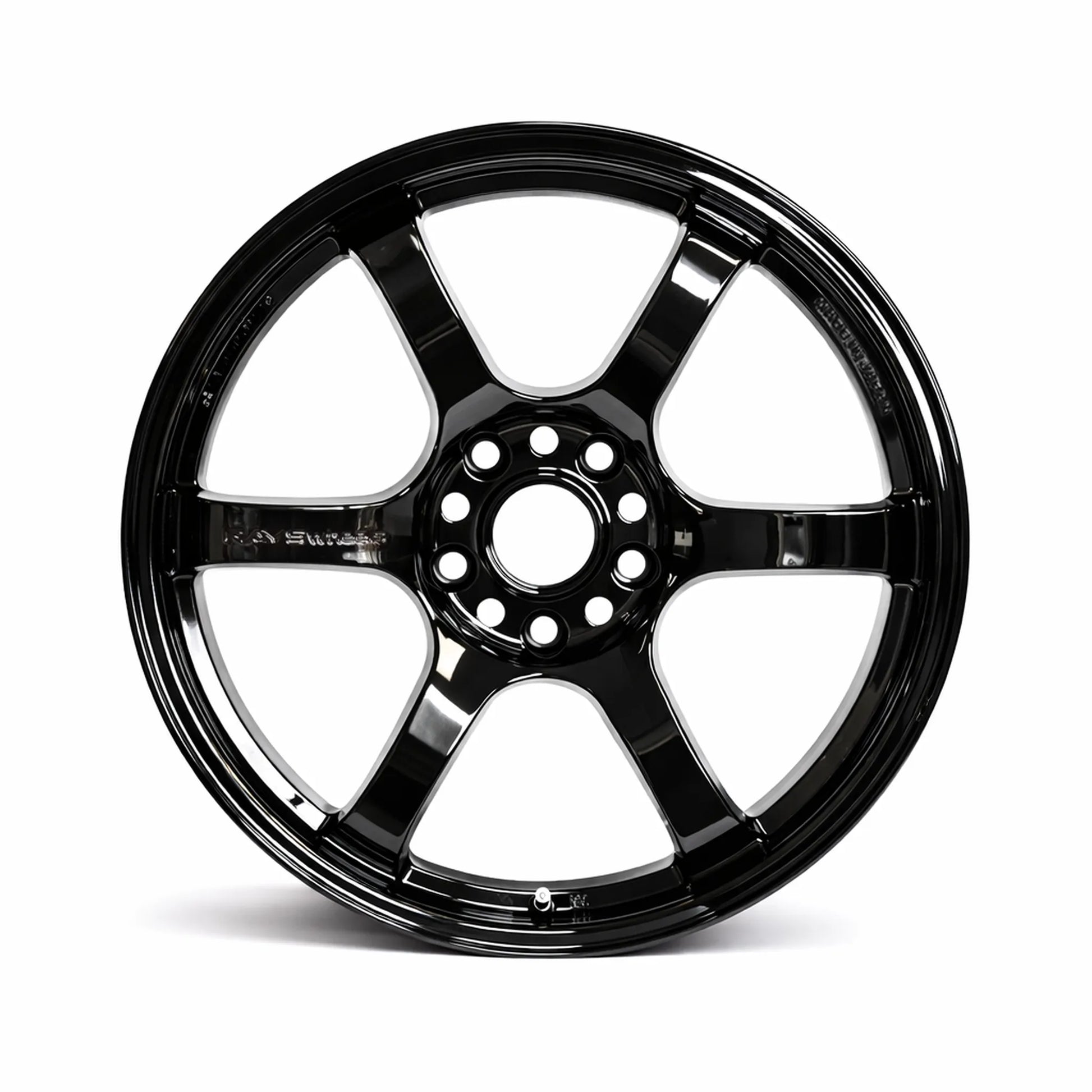 Gram Lights 57DR 18x9.5 +12 5x114.3 Glossy Black (SET)