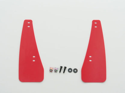 Cusco Front Red EVA Mud Flaps | Toyota GR Corolla (GZEA14H) (22+) (1H1 850 FR)