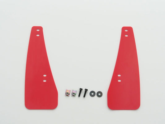 Cusco Front Red EVA Mud Flaps | Toyota GR Corolla (GZEA14H) (22+) (1H1 850 FR)